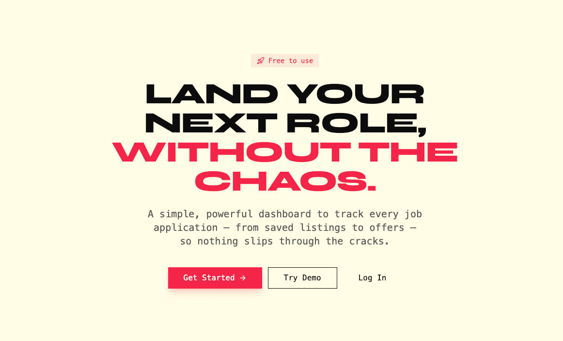 Job Tracker